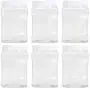 Bouteilles en plastique carrées Lawei 6 paquets avec couvercles – 30 oz (4 x 10 oz) contenants rectangulaires transparents avec poignées ergonomiques. Bouteilles en plastique carrées Lawei 6 paquets avec couvercles – 30 oz (4 x 10 oz) contenants rectangulaires transparents avec poignées ergonomiques.