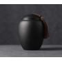 Black Tea Box Organizer Kitchen Ceramic Jar Seal Storage Holder Sweetmeats Candies Cans Teaware Tea Caddies Tin Containers,1