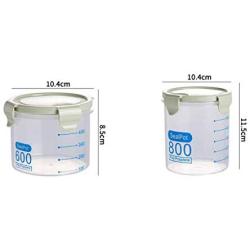 Transparent Plastic Sealed Cans Milk Powder Cereal Grain Storage Container Kitchen Refrigerator Food Storage Box Food Dispensers
