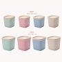 BESTONZON Airtight Food Storage Container Cereal Rice Grain Beans Flour Storage organizer Container bin jar With Lid (Blue, Large Size)