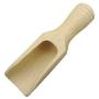 Viva Haushaltswaren 6 Glass Containers 150 ml with Cork Stoppers for Spices, Salt, Gifts, etc and Wooden Spice Scoop, Glass, 120 ml