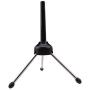 NIKOLay Wind Instrument Stand Portable Oboe Flute Clarinet Saxophone Support Folding Travel Convenient Black Tripod Holder