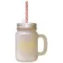Yellow Music Expresses Which Cant Said Frosted Glass Mason Jar With Straw Yellow Music Expresses Which Cant Said Frosted Glass Mason Jar With Straw