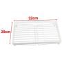 w5bhj0 Foldable Storage Rack Cabinet Organizer Cabinet Rack Shelf Herb Jar Storage for Cabinets, Crafts, Kitchen Organization