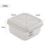 Kitchen Sealed Crisper Plastic Refrigerator Chilled Frozen Food Storage Box Grain Storage Container Food Dispensers