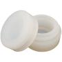 SZBS Silicone containers 3ml Clear Container For Dab Oil Non-stick Round Shape Concentrate Wax Storage Jars (50)