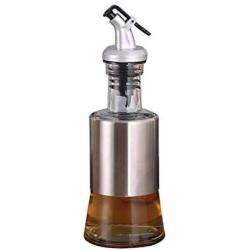 Mini Spice Jars Glass oil bottle kitchen supplies stainless steel oil pot