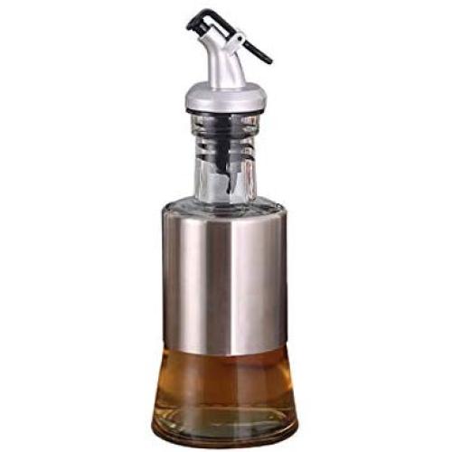 Mini Spice Jars Glass oil bottle kitchen supplies stainless steel oil pot