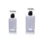 Bouteilles Remplissables Transparentes 3 Pièces 200ml/6.8oz pour Cosmétiques, Crèmes, Eau Florale, Tonique, Lotion, Gel de Douche, Shampoing Bouteilles Remplissables Transparentes 3 Pièces 200ml/6.8oz pour Cosmétiques, Crèmes, Eau Florale, Tonique, Lotion, Gel de Douche, Shampoing