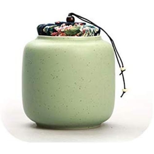 Portable Tea Cans Porcelain Tank With Seal Lid Teaware Storage Jars,B