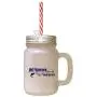 Navy Old Fisherman Never Die They Just Smell That Way Frosted Glass Mason Jar With Straw Navy Old Fisherman Never Die They Just Smell That Way Frosted Glass Mason Jar With Straw