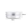 12Pcs 60ml/2oz Empty Silver Aluminum Tin Cans Round Metal Cosmetic Sample Jars Storage Containers with Twist Screw Top Lid Travel Tins for Tea Spices Eye Shadow Lip Balms Cream Candle Crafts Jewelry