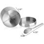 Seasoning Jar Portable Antirust Sugar Bowl with Lid and Spoon Sugar Container Condiment Bowls for Storaging Sugar Salt for Kitchen Spices Storage