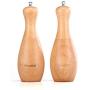 JUSTDOLIFE Pepper Grinder Creative Bowling Ball Shape Salt Mill Manual Pepper Mill For Home Kitchen