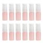 12PCS 10ML/0.34oz Refill Empty Plastic Cosmetic Lotion Pump Bottle Jars Pots with Press Pump Top Portable Makeup Sample Packing Container Dispenser for Face Eye Cream Shampoo Gel Emulsion Liquid