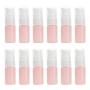 12PCS 10ML/0.34oz Refill Empty Plastic Cosmetic Lotion Pump Bottle Jars Pots with Press Pump Top Portable Makeup Sample Packing Container Dispenser for Face Eye Cream Shampoo Gel Emulsion Liquid