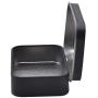 HONEYPUFF portable stainless steel tin box storage silicone container jars， non-stick storage wax carrying case