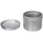 Foraineam 24 Pack 4 oz. Round Tin Cans Hair Wax Cream Lip Balm Cosmetic Sample Container Jars Candle Tea Spice Empty Travel Tins with Screw Lid Foraineam 24 Pack 4 oz. Round Tin Cans Hair Wax Cream Lip Balm Cosmetic Sample Container Jars Candle Tea Spice Empty Travel Tins with Screw Lid