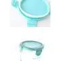 Bouteilles hermétiques en plastique pratiques pour épices, mini clips pour rangement, bleu. Bouteilles hermétiques en plastique pratiques pour épices, mini clips pour rangement, bleu.