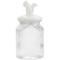 Shelf Floating Glass Sealed Jar Portable Storage Jar Small Animals Covers Jar Whole Grains Storage Box Storage Tank.