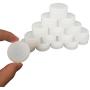 SZBS Silicone containers 5ml Clear Container For Dab Oil Non-stick Round Shape Concentrate Wax Storage Jars (10)