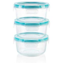 Snapware 1136619 Glass food storage set, 6 pieces