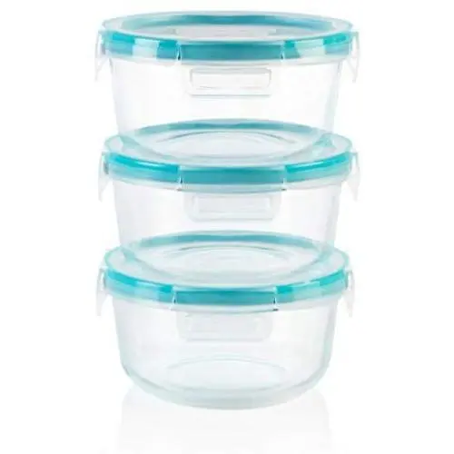 Ensemble de rangement en verre Snapware 1136619, 6 pièces Ensemble de rangement en verre Snapware 1136619, 6 pièces