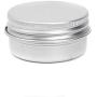 10pcs Aluminum Balm Nail Art Cosmetic Cream Make Up Pot Lip Jar Tin Case Container Screw 30ml Capacity (Empty) for DIY Cosmetics/Beauty Products (30ml)