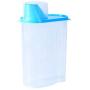 Kitchen Food Storage Jar Airtight Food Storage Kitchen Glass Jar Moisture-Proof Home Multi-Purpose Jam Bottle Cruet Storage Tank Plastic, Blue 2.5L