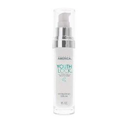 Beauty America Youth Lock, Advanced Anti-Aging Stem Cell Hydrating Serum, 1 fl oz, Off-white