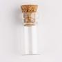 10pcs/set Mini Glass Wish Bottle Vial Refillable Bottles with Cork Stopper Storage Pendant Transparent Bottle Clear New ZH210
