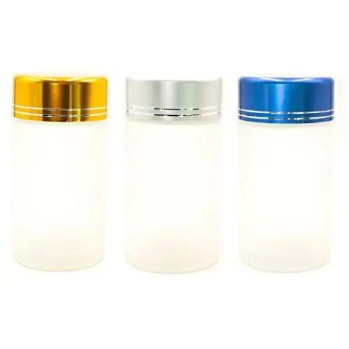 Bouteilles en verre Frosted de Bliss Brands avec Couvercle Métallique (3 Pack) Bouteilles en verre Frosted de Bliss Brands avec Couvercle Métallique (3 Pack)