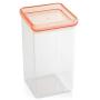 Metaltex Storage Container Square, Transparent, 1.7 Litre