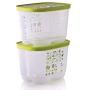 Tupperware 6-Pc Set Fridgesmart Container Airtight Food Saver Storage Container