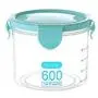 Daliuing Convenient Practical Sealed Jars Plastic Spice Jars Mini Rim Clip Sealed Jars for Storaging Blue Daliuing Convenient Practical Sealed Jars Plastic Spice Jars Mini Rim Clip Sealed Jars for Storaging Blue