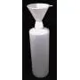 Earths Essentials Four Pack of Refillable 8 Oz. HDPE Plastic Pump Bottles with Patented Screw On Funnel-Great for Dispensing Lotions, Shampoos and Massage Oils. Earths Essentials Four Pack of Refillable 8 Oz. HDPE Plastic Pump Bottles with Patented Screw On Funnel-Great for Dispensing Lotions, Shampoos and Massage Oils.
