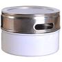 Seasoning Jar, Maserfaliw 4Pcs/Set Stainless Steel Kitchen Spice Storage Box Barbecue Seasoning Jar Bottle, Recyclable, Suitable For Holiday Gifts In The Outing and Indoors.