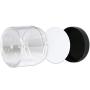 Beauticom 2 oz./ 60 Grams/ 60 ML (Quantity: 36 Packs) Thick Wall Round Clear Plastic LEAK-PROOF Jars Container with BLACK Lids for Cosmetic, Lip Balm, Lip Gloss, Creams, Lotions, Liquid