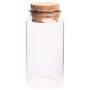 Glass Jars Bottles With Cork Stoppers Hot 4790MM 100ML Glass Bottle Wishing Bottle Empty Sample Storage Jar with Cork Stopper Drop - Transparent