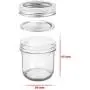 Wide Mouth Mason Jars 10 OZ, KAMOTA 10 OZ Mason Jars Canning Jars Jelly Jars With Wide Mouth Lids and Bands, Ideal for Jam, Honey, Wedding Favors, Shower Favors, Baby Foods, 12 PACK