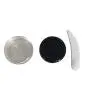 40 Pièces de Récipients Plastiques de 10g avec Couvercles pour Crèmes, Lotions, Toniques, Baumes à Lèvres, Échantillons de Maquillage (10g - 40 pièces, noir)