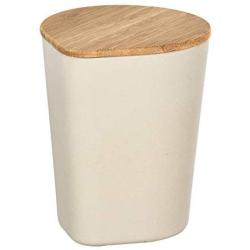 Wenko Derry Storage Jar 0.75 L with Bamboo Lid and Silicone Ring Airtight and Aromatic Capacity 0.75 L