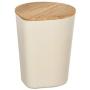 Wenko Derry Storage Jar 0.75 L with Bamboo Lid and Silicone Ring Airtight and Aromatic Capacity 0.75 L