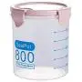YUMU Kitchen Sealed Food Storage Container with lid, Sealed Moisture-Proof, with Scale, Buckle Sealed Plastic Food Container, no BPA, Keep Food Fresh and Dry,lightpink,Medium YUMU Kitchen Sealed Food Storage Container with lid, Sealed Moisture-Proof, with Scale, Buckle Sealed Plastic Food Container, no BPA, Keep Food Fresh and Dry,lightpink,Medium