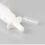 12 Stück Weiße Leere Wiederbefüllbare Nasensprühflaschen Feiner Nebel Beutel Zerstäuber Düsen Nebelbehälter Dosierspender Reise-Probenpackung für Make-up, Wasser, ätherische Öle, Parfüms (30 ml / 1 oz)