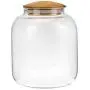 Cabilock Glass Food Storage Containers with Bamboo Lids Clear Storage Jar for Candy Spice Seasoning 900ml Cabilock Glass Food Storage Containers with Bamboo Lids Clear Storage Jar for Candy Spice Seasoning 900ml