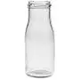 Viva Haushaltswaren Set of 12 Small Wide Neck Glass Bottles / 156 ml/with Filling Funnel Diameter 7 cm