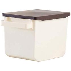 Kitchen Food Storage Jar Airtight Food Storage 10kg Wheeled Rice Storage Containers with Clamshell Type Airtight Lids, BPA Free & Food Grade Plastic, Keeping The Foods Dry and Fresh, Saving Space In T