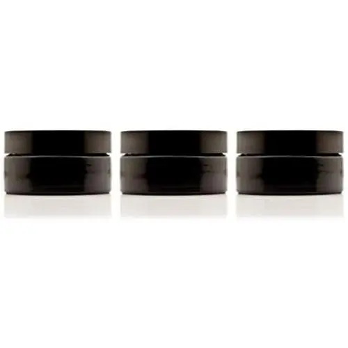 Infinity Gläser 200 ml (6,76 fl oz) 3er-Set Kosmetikstil UV-Beständiges, Wiederbefüllbar, Schraubdeckel-Glasbehälter