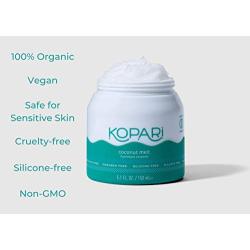 Kopari Organic Coconut Melt - All-over Skin Moisturizing, Under Eye Rescuing, Hair Conditioning + More With 100% Organic Coconut Oil, Non GMO, Vegan, Cruelty Free, Paraben Free and Sulfate Free 5 Oz